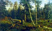 Ivan Shishkin Lumbering oil painting picture wholesale